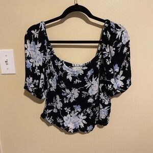 Abercrombie & Fitch Women's Medium Floral Blouse